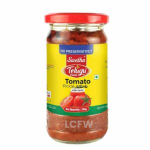 TELUGU FOODS Tomato Pickle With Garlic 300g