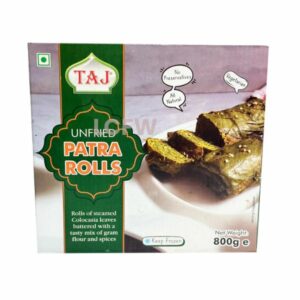 TAJ Unfried Patra Rolls 800g