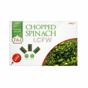 TAJ Chopped Spinach 450g